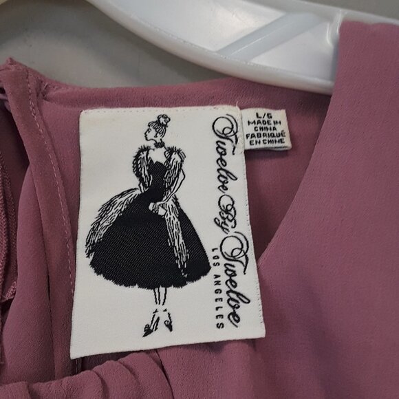 TWELVE by Twelve Los Angeles Ruffled chiffon Tunic - Picture 3 of 7